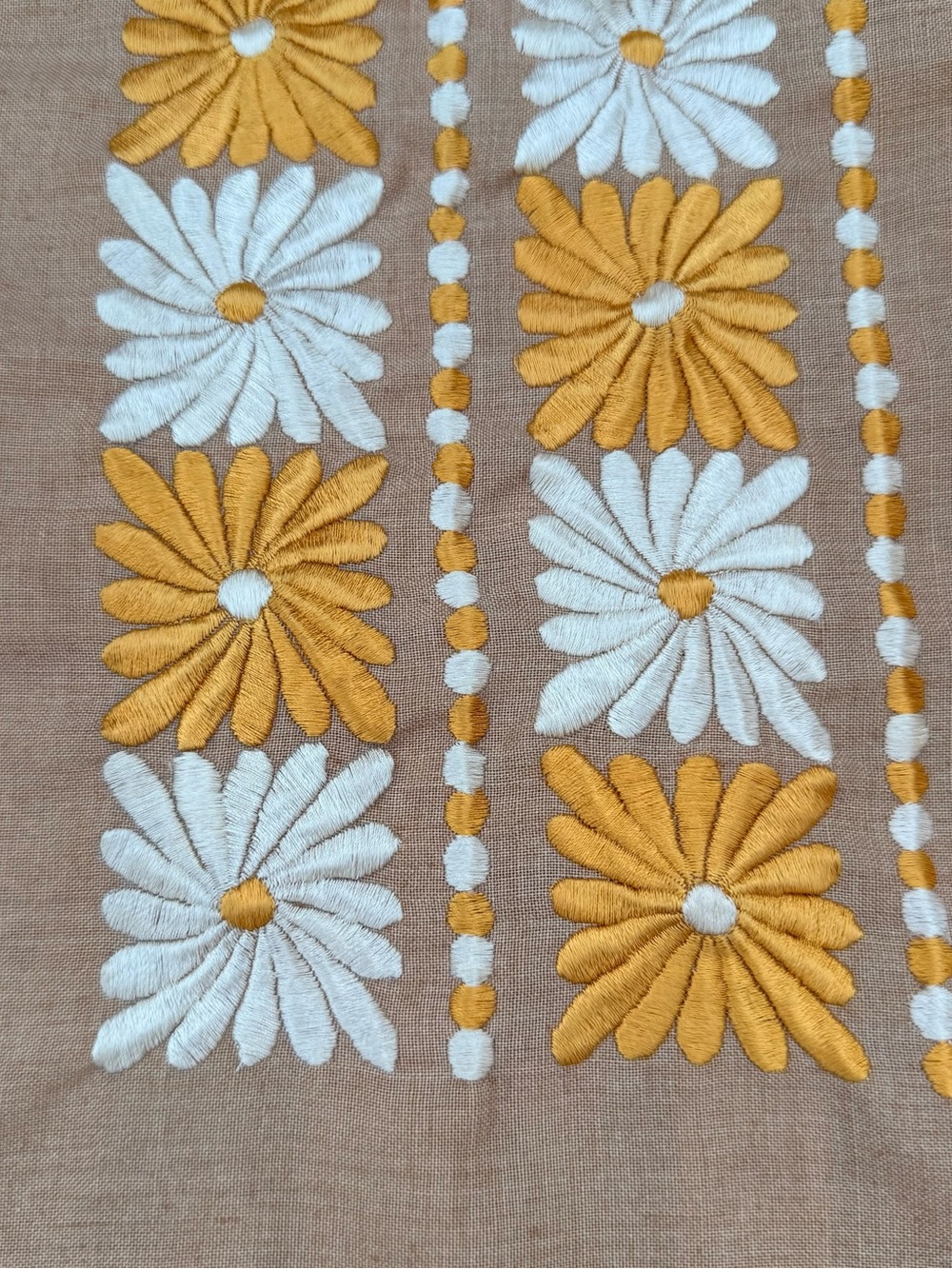 Handmade vintage fabric -Embroidered top - Picture 3 of 8